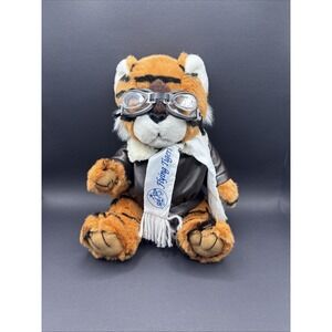 WWII Flying Tigers Mascot Tiger Plush Pilot Jacket, Goggles & Scarf Steven Smith